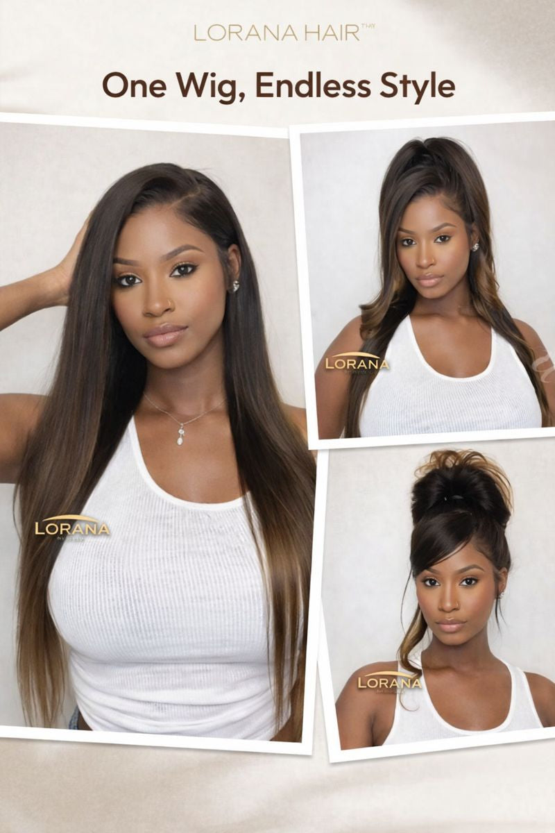Lorana Straight™ — Ready-to-Wear Yaki Straight Ombre