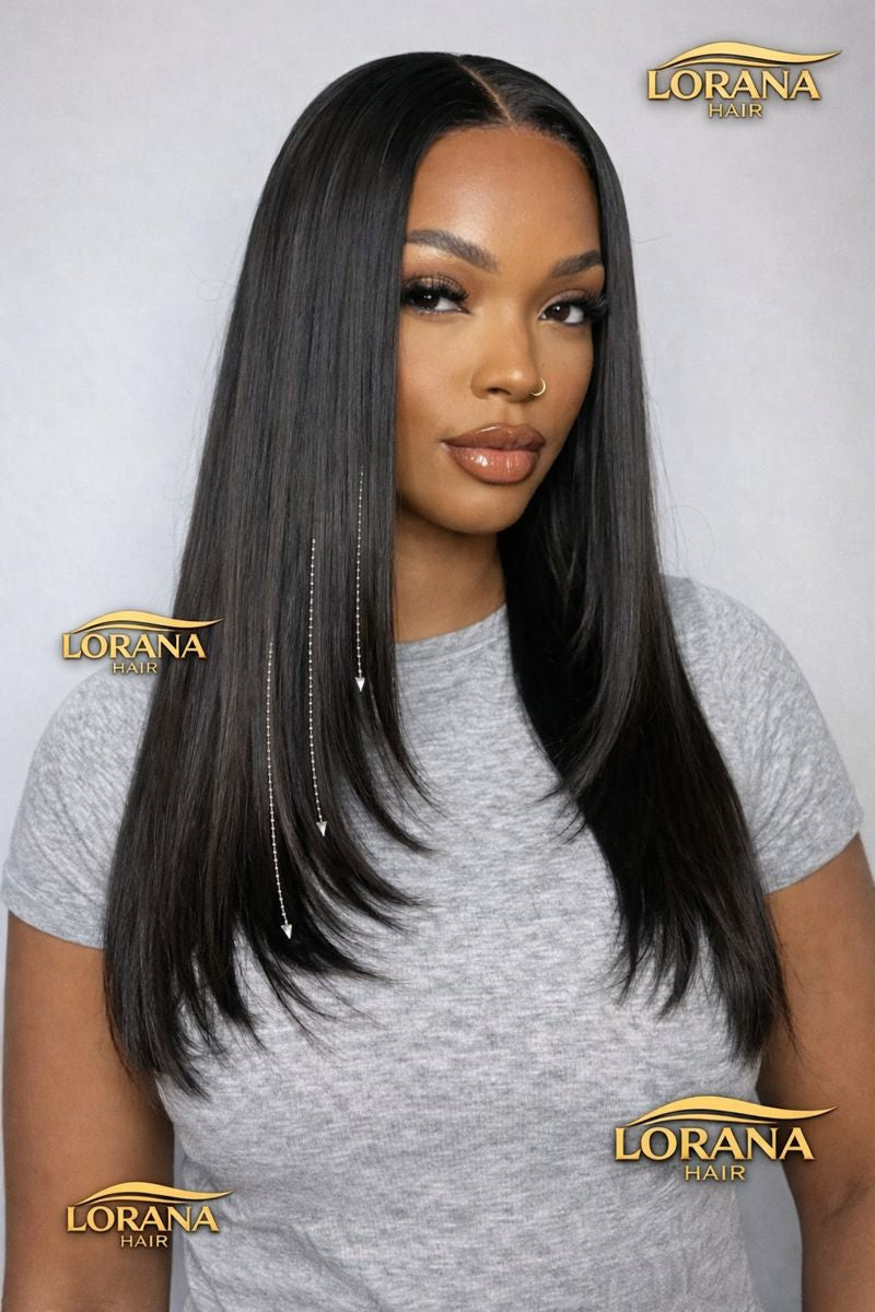 Lorana Straight™ — Layered Straight 100% Premium Human Hair