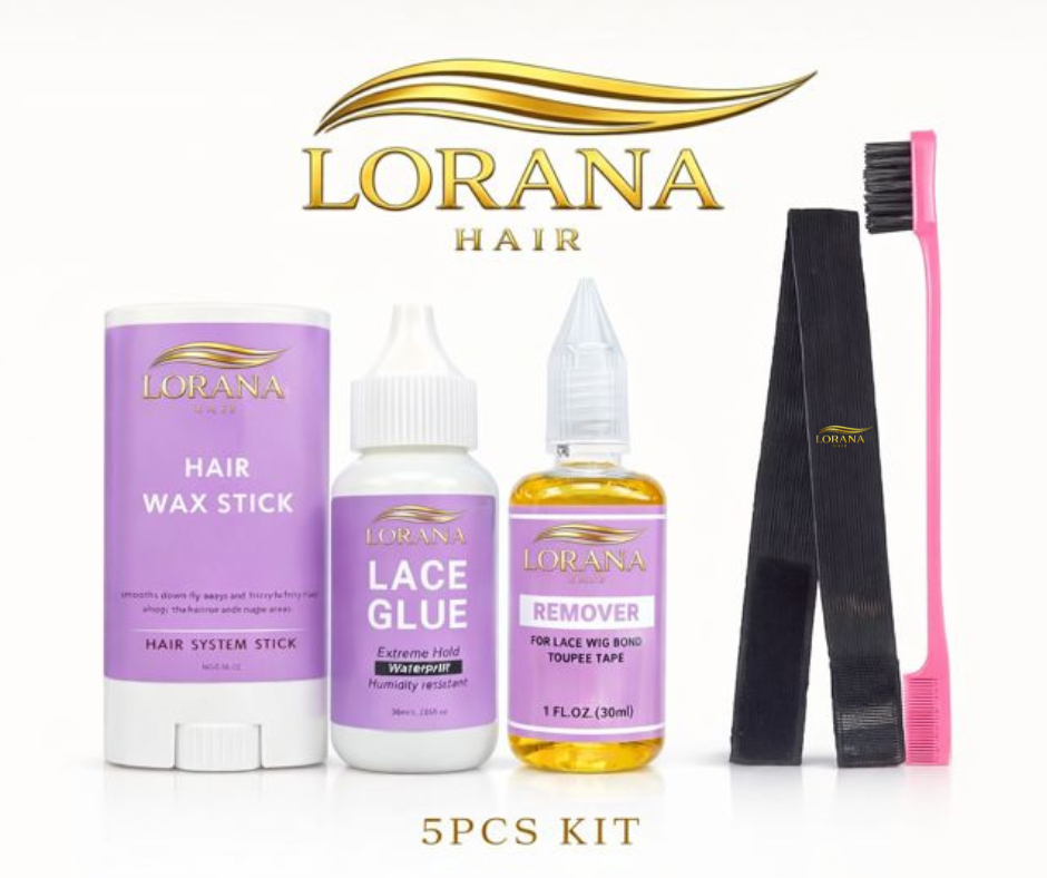 Lorana Hair™ Wig Installation Essentials Kit (5-Piece Set)