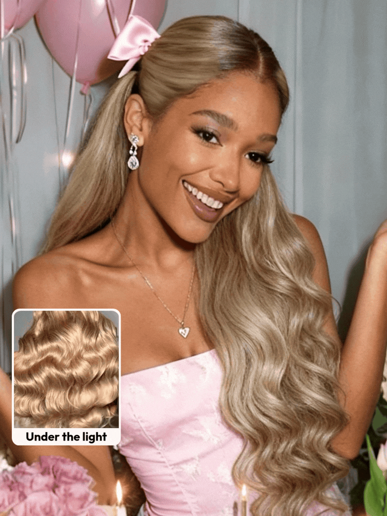 Lorana Waves™ — Ready-to-Wear Ash Blonde Body Wave